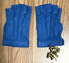 Women Genuine  Soft Sheepskin Leather Half Finger Driving Gloves  Brown