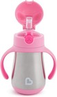 Munchkin Cool Cat Sippy Cup For Toddlers  Stainless 8 Ounce  pack Of 1   Pink 