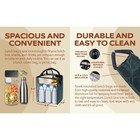 Women Insulated Lunch Bag Tyvek Thermal Tote Leakproof Eco Friendly With Spork