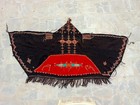 Antique Rare Hand Woven Moroccan Aknif Hooded Cape 104  196 Cm