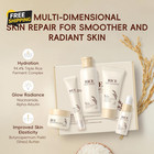 Skin Care Set  Korean Skin Care With Rice Cleanser  Toner  Serum  Eye Serum