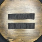 Police Name Identifier Patch  banks  Hook Backed 5  Lot Of 2 Black And Yellow