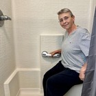 Grab Bars For Bathtubs And Showers  Heavy Duty Shower Handle 2 Pack 12 Inch F   