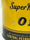 Vintage Advertising Oil Can Cen Pe Co  Motor Oil  Quart  Motor Oil Collectible