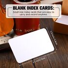 500 Pcs Blank Business Cards Cardstock 2 X 3 5 Blank White Business Cards S