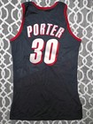 Terry Porter Portland Trailblazers  Issued Used Pro Cut  Champion Jersey