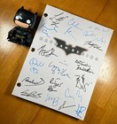 The Dark Knight Trilogy Scripts Signed- Autograph Reprints- Batman  Joker  Bane