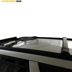 Fits Subaru Forester Sg 2002-2008 Flush Roof Racks Crossbars Black Color
