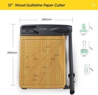 Lothanek 12  Guillotine Paper Cutter Heavy Duty Trimmer 12-16 Sheet  27 99 Sale 