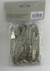 Dolphin Dcs72 Deluxe 72  Brass Chain Fish Stringer Encased In Clear Vinyl Tubing