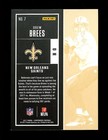 2017 Panini Contenders Season Ticket  7 Drew Brees Hof New Orleans Saints Qty