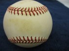 Rawlings Official National League Leonard Coleman Unsigned Baseball Toned 8h