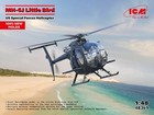 Icm 48369 - Mh-6j Little Bird  Us Special Forces Helicopter - Model Kit 1 48