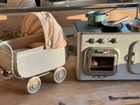 Maileg Miniature Lot Kitchen  Cooking Set  Pram  W  Boxes  Excellent Condition
