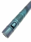Signature  Low Bb Custom Painted Irish Whistle  Nick Metcalf  Tunable Bass