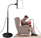 5x Floor Magnifying Glass With Light And Stand  36 Led Dimmable Floor Magnifying