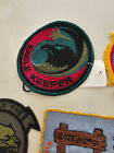 Vintage Lot Of Six  6  Unusual Military Patches Assorted