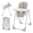 Baby High Chair Booster Seat With Foldable 5 Recline Adjustable Heigh Recline
