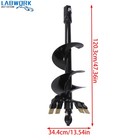 12  X 48  Auger Bit 2  Hex Skid Steer Attachment Part