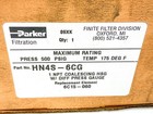 New Parker Hn4s-6cg Coalescing Hsg Filter 500psig 175f 1npt