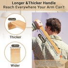 Wooden Bamboo Back Scratcher  3 Pack 17  Natural Handmade   Back-scratchers