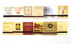 Lot Of 12 Vintage Matchbook Matches Hotels And Motels Unstruck