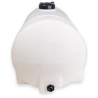Norwesco 65 Gallon Horizontal Leg Utility Tank  Water Storage Container  White