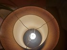 Vintage Mid Century Modern Lamps Gruvwood Original Double Shade National 36  Mcm