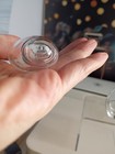     2pc Vintage 1 4 Oz Glass Top Parfum Perfume Halston Elsa Peretti Bottle