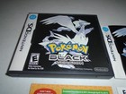 Pokemon Black Version Case  Manual   Inserts Only        No Game Nintendo Ds