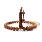 Genuine Kuka Seed 33-ct Tasbih Prayer Beads - 10 Mm Round Bead Muslim Misbaha