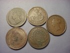 Canada Tokens Set Of 5 Penny Sized  90462