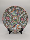 Beautiful Antique Chinese Rose Medallion Porcelain 8 5   Plate  Great Condition