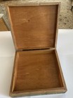 Vintage Florence Italy Wooden Jewelry Trinket Box Gold Gilt Florentine 7    X 7    