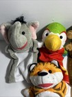 Melissa   Doug Safari Buddies Hand Puppets Complete Set Of 6 Puppets - Nice 