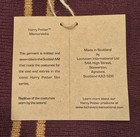 Harry Potter Memorabilia Gryffindor 80  Wool Scarf Nwt Made In Scotland