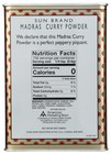 Sun Brand Madras Curry Powder   Traditional Indian Taste 1 Pound  pack Of 1 
