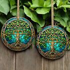 Tree Of Life Christmas Ornament     Ceramic - Irish Celtic Holiday Tree Decoration
