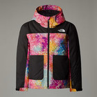The North Face Teen Hooded Insulated Winter Jacket Rainbow Youth Kids Ski Jacket