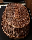  3  Antique Basket W Wood Handles 100 Yrs Family Owned 32   x 21    X 10    Vintage