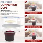 Steadfast Selections 50 Ct Pre-filled Communion Cups And Wafer Set Comuni  n Cups