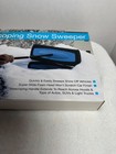 The Sharper Image Telescoping Snow Sweeper Broom Extendable Handle Compact