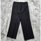 Vintage Joseph Ribkoff Pants Womens 12 Black High Rise Wide Leg Preppy Office