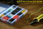 670-piece Heat Shrink Tubing Kit With Wire Stripper  6 Colors  13 Sizes For Diy 