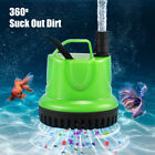 1000gph Fish Tank Quick Water Change Submersible Pond Pool Drain Transfer Pump