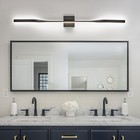 48 Inches Led Vanity Light Hardwired Wall Sconce Long Led Wall Lamp With Remote