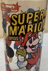 Super Mario Bros  2 Promotional Drinking Glass Nintendo Vintage 1989 6 1 4  Tall
