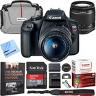 Canon T7 Eos Rebel Dslr Camera Ef-s 18-55mm F3 5-5 6 Is Ii Lens 2 Battery Bundle