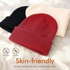 Kids Winter Beanie Hat - Toddler Youth Boys Girls Knit Warm Soft Cozy Cap For   