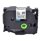 10pk Label Tape Compatible Tz S251 Tze-s251 Black On White For Brother P-touch